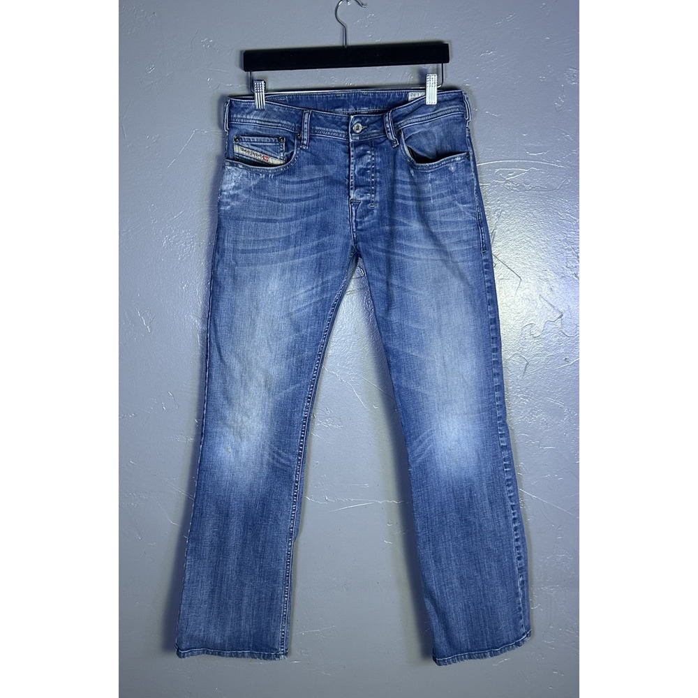 Men's  Diesel Zatiny bootcut jeans classic medium wash Straight Cut 32x32